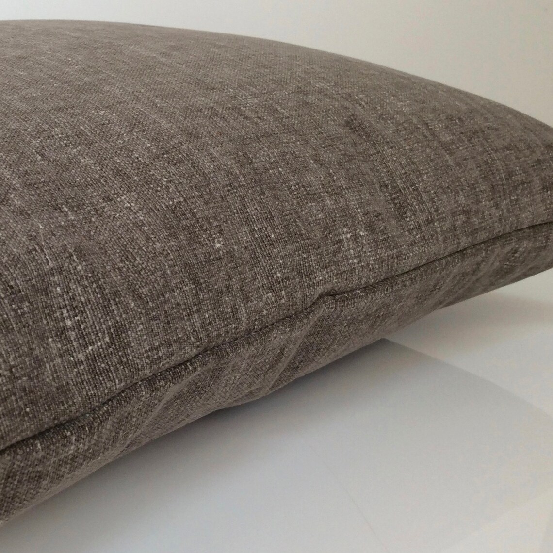 Light BrownTaupe Decorative Throw Pillow Cover Cushion Etsy
