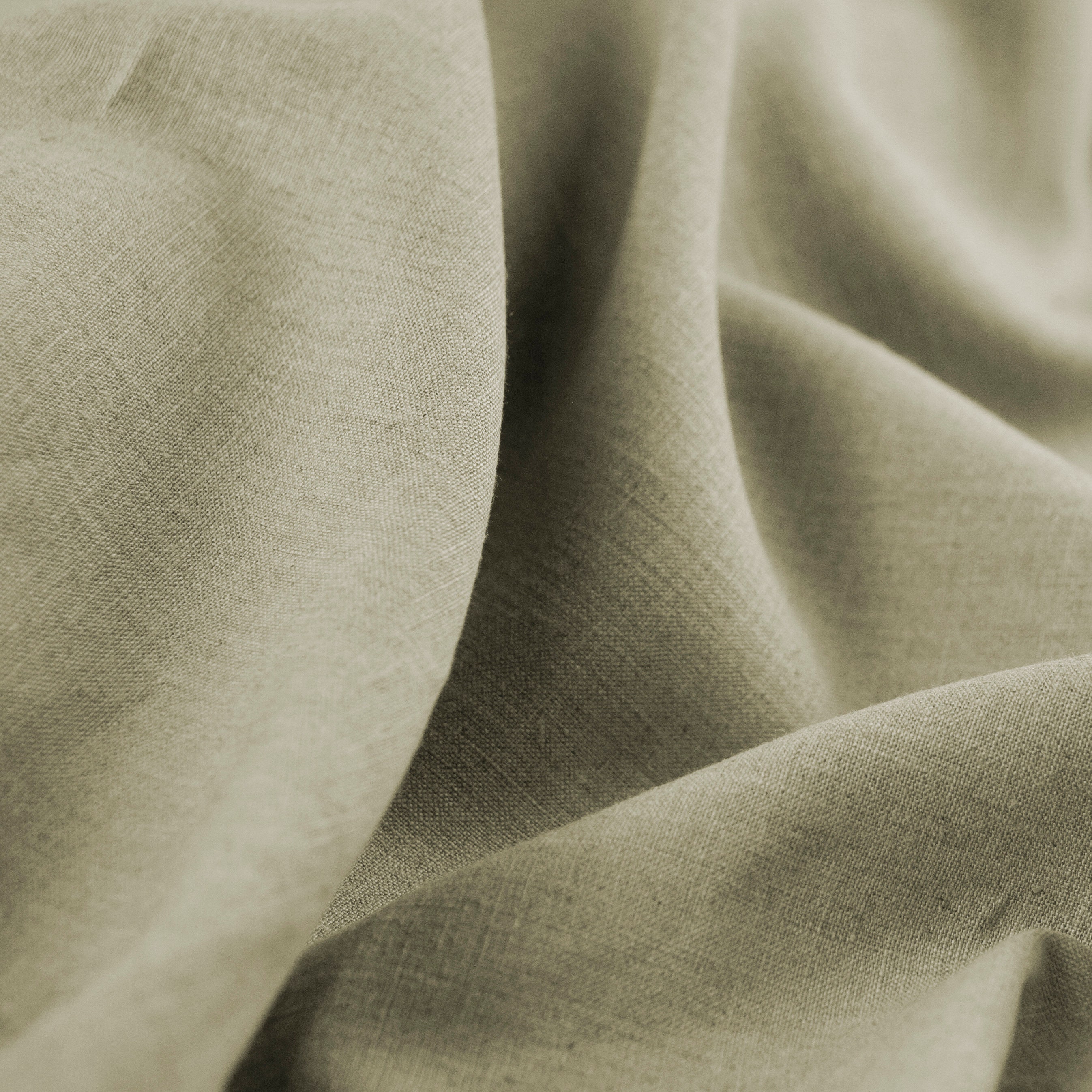 Natural linen Sage fabric by the yard 100 pure linen fabrics Etsy