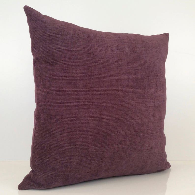 Light Purple Plum Pillow Throw Pillow Cover Decorative Etsy