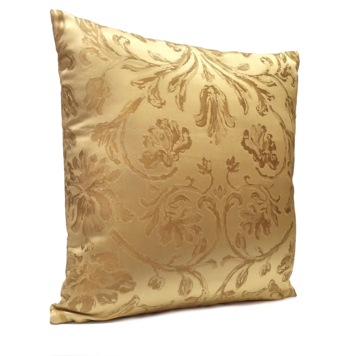 Yellow Gold Pillow Throw Pillow Cover Decorative Pillow Etsy