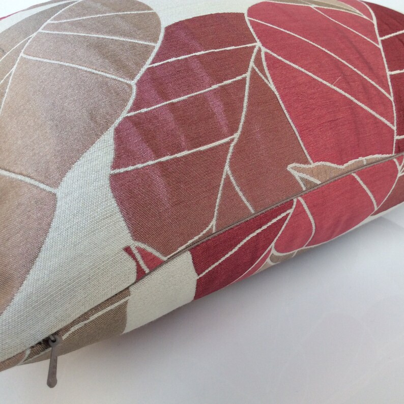 Light Burgundy/Tan/Ivory Gray Throw Pillow Cover decorative Etsy