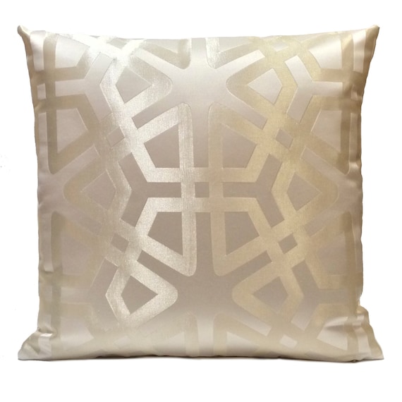 Off White/Ivory Designer Pillow Decorative Throw Pillow Etsy