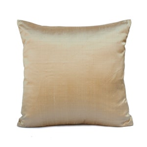 Light Tan Pillow, Throw Pillow Cover, Decorative Pillow Cover, Cushion Cover, Silk Pillowcase, Trendy Accent Pillow, Toss Pillow, Home Decor
