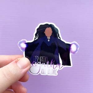 Agatha Sticker - WATERPROOF