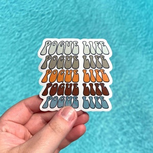 Pogue Life Sticker - WATERPROOF