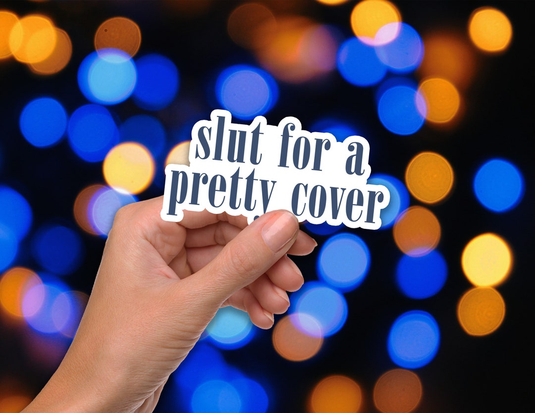 Slt Sticker Sl*t for A Pretty Cover Sticker - WATERPROOF - Etsy