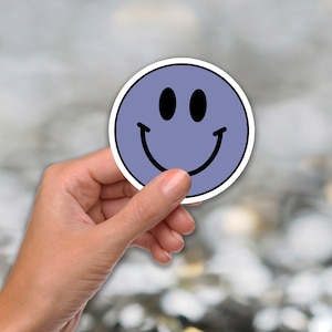 Smiley Sticker - WATERPROOF