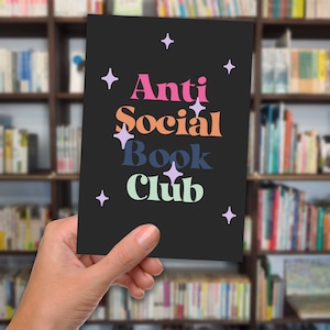 Anti Social Book Club Kindle Insert