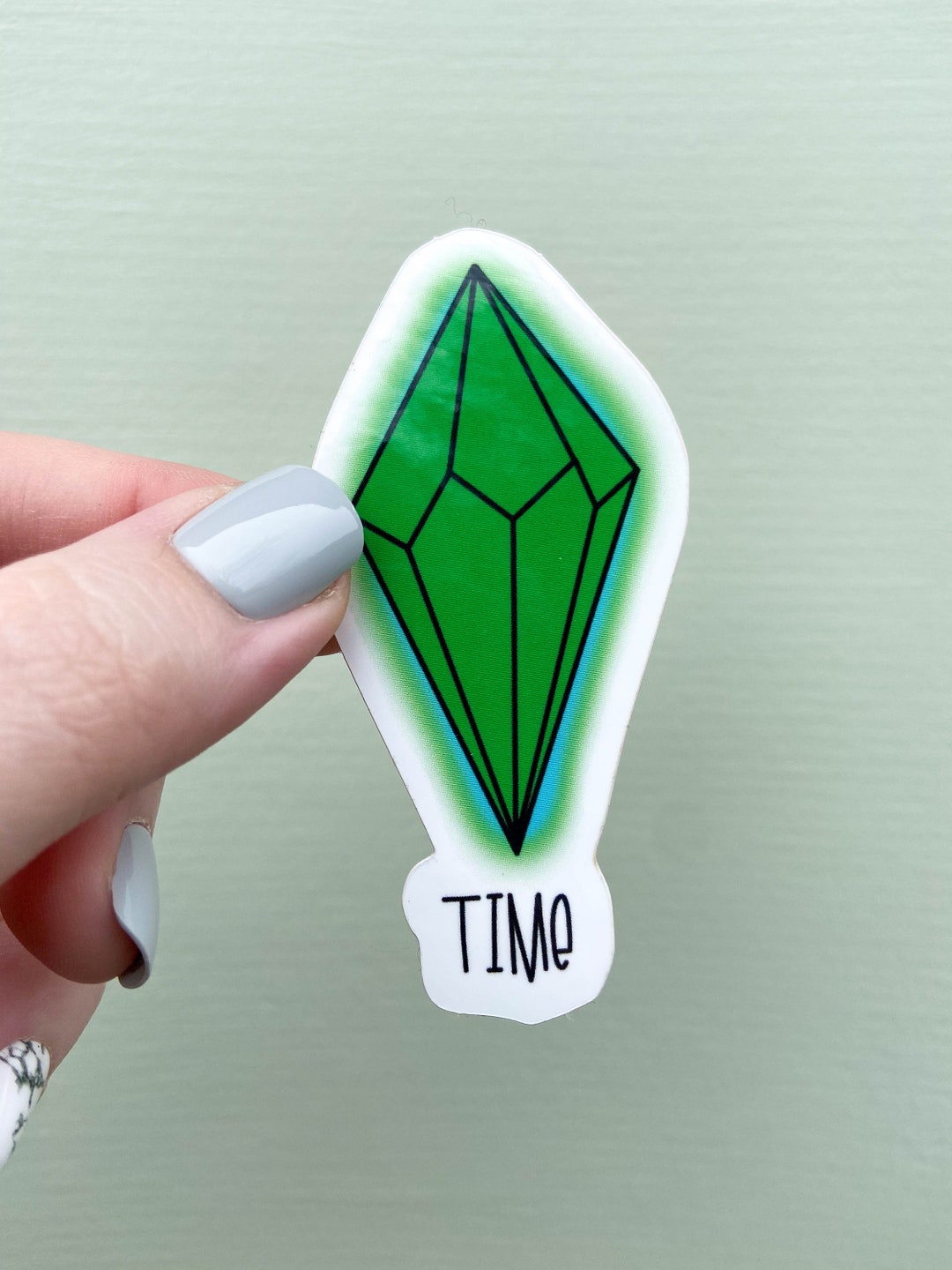 Time8 Sticker Time Stone Sticker - WATERPROOF - Etsy