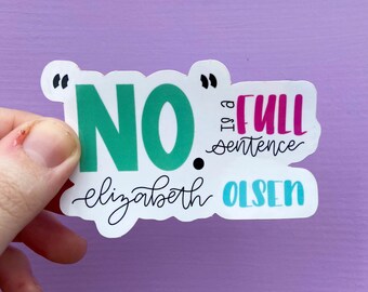 NO. Sticker - WATERPROOF
