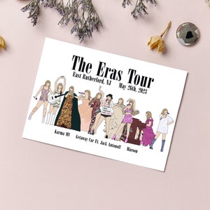 CUSTOMIZABLE Eras Tour Poster
