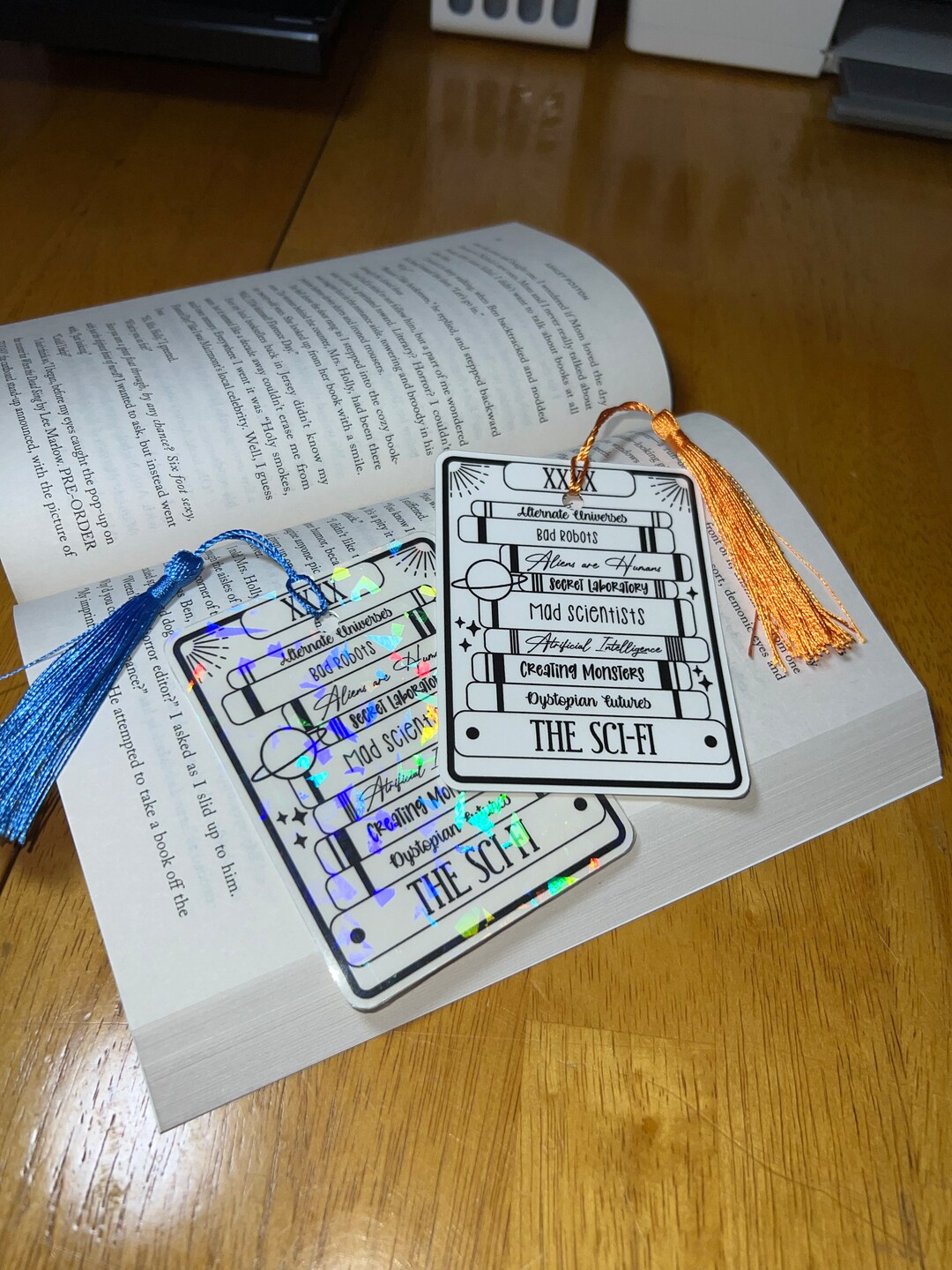 The Sci-fi Bookmarks - Etsy
