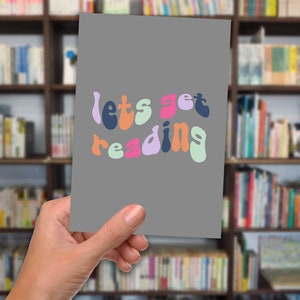 Lets Get Reading Kindle Insert
