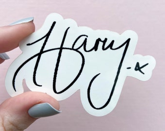 The Harry Signature Sticker - WATERPROOF