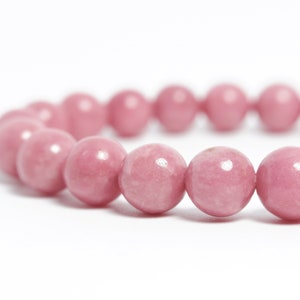 8mm  Rhodonite Stretch Bracelet