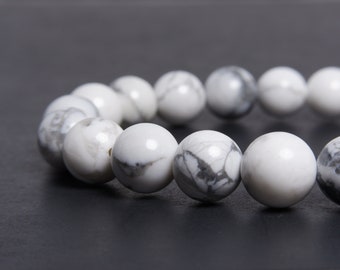 8mm Magnesite Stretch Bracelet