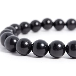 8mm Russian Shungite Stretch Bracelet