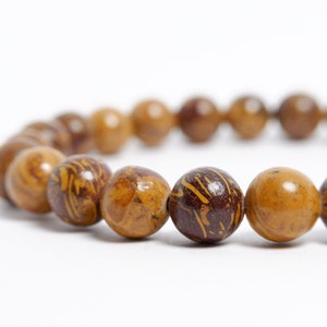 8mm Elephant Skin Jasper Stretch Bracelet