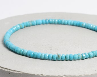 Kingman Turquoise bracelet / dainty turquoise bracelet / delicate turquoise bracelet