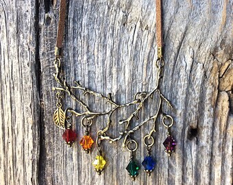 LGBT Jewelry, Gay pride, gay pride necklace, rainbow jewelry, pride necklace, lgbtq jewelry, Family Tree of Life necklace, lesbian jewelry