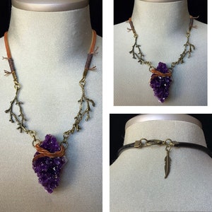 February birthstone, February, birthstone, amethyst, February birthday, birthstone jewelry, birthstone necklace, natural amethyst necklace