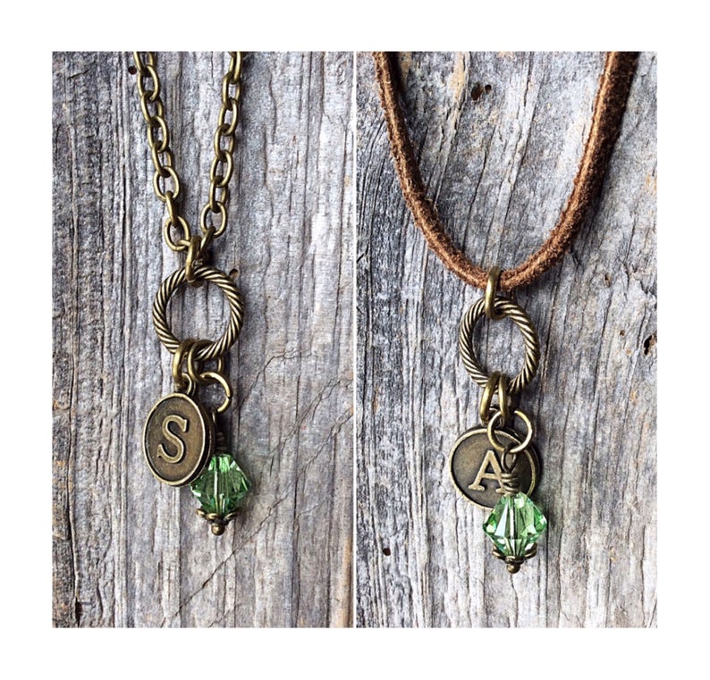 August birthstone jewelry august birthstone necklace peridot etsy