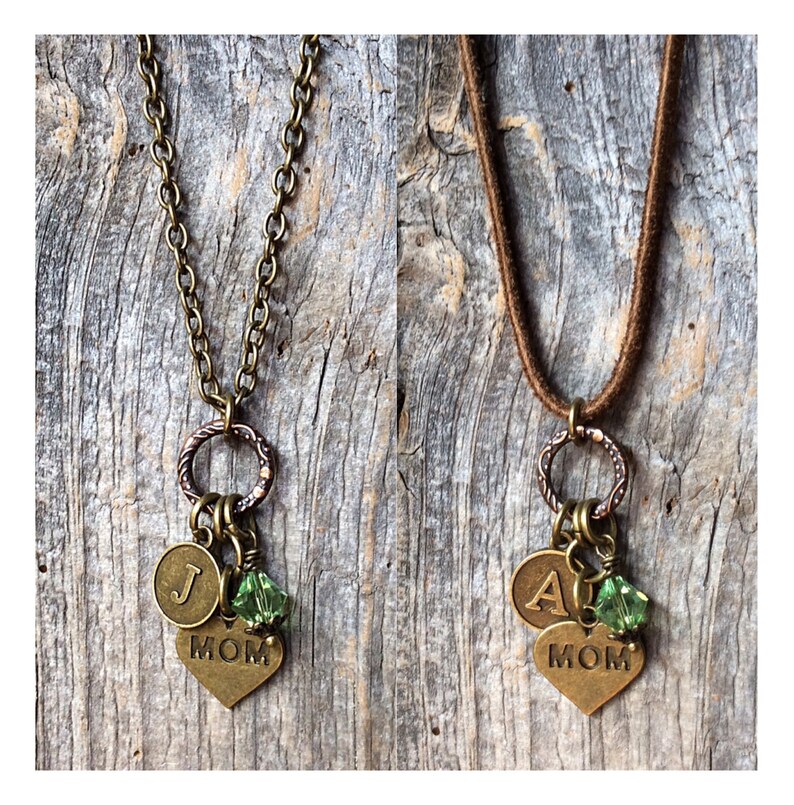 august birthstone necklace for mom