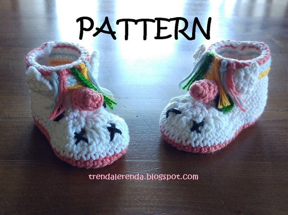 unicorn booties