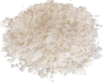 1 kg de cera de soja 100 % pura, natural, kosher, para hacer velas, en escamas, de color crema, limpia, de larga duración y respetuosa con el medio ambiente.