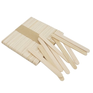 250 Pack, Natural Super Jumbo Wooden Craft Popsicle Sticks 8 Inch