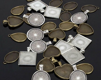 Molde creativo de resina de silicona de alta transparencia, kit para hacer bandejas, incluye biseles de aleación de metal duraderos.