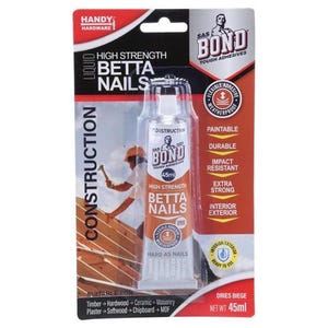 Weatherproof Wood Adhesive 45ml – High Strength, Indoor/Outdoor, Impact & Heat Resistant