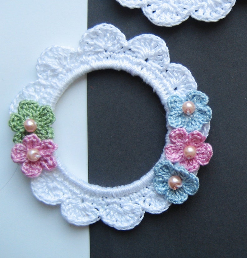 Nursery Wall Hangings Wall Frames 3pcs ,Crochet Frame Kids Room Decor New Baby gift Nursery decor Crochet frames Picture Frames