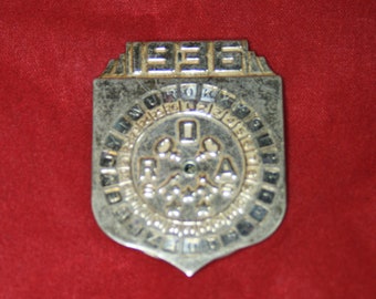 Radio Orphan Annie 1936 Decoder Badge, Old Time Radio Interactive Toy