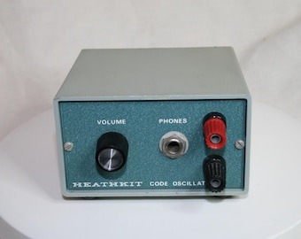 Oscillatore per esercitazione di codice Morse HEATHKIT modello HD-1416, radioamatoriale, telegrafia