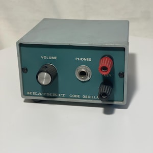 HEATHKIT Model HD-1416 Morse Code Practice Oscillator, Ham Radio, Telegraphy