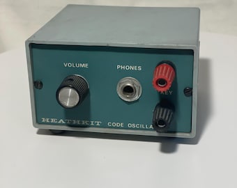 HEATHKIT Model HD-1416 Morse Code Practice Oscillator, Ham Radio, Telegraphy