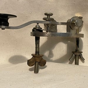 Vintage J H Bunnell &quot;S&quot; Telegraph Leg Key