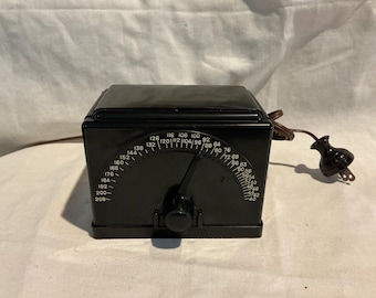 Metronomo vintage Franz Electronome Art Deco in bachelite, modello LM-3, RH00524