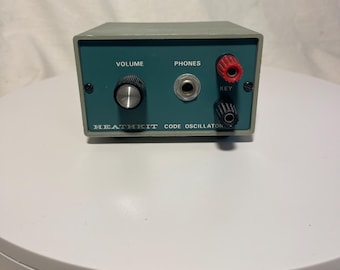 HEATHKIT Model HD-1416 Morse Code Practice Oscillator, Ham Radio, Telegraphy