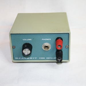 HEATHKIT Model HD-1416 Morse Code Practice Oscillator, Ham Radio, Telegraphy