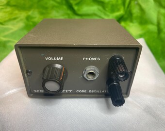 Oscillatore per esercitazione di codice Morse HEATHKIT modello HD-1416A