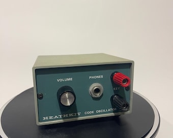 HEATHKIT Model HD-1416 Morse Code Practice Oscillator, Ham Radio, Telegraphy