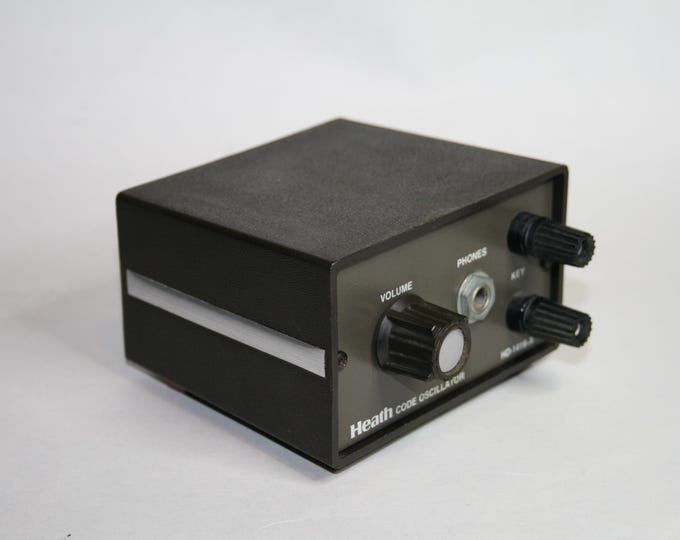 HEATHKIT Brown Model HD-1416A Morse Code Practice Oscillator, Ham Radio ...