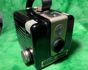Vintage Kodak Brownie Hawkeye "Flash" Fotocamera