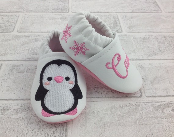 penguin baby shoes