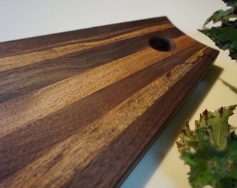 Wood Cutting Board, Walnut Cutting Board, Fan Shaped Wood Cutting Board / Save 10% / Use Promo Code / SPRING24