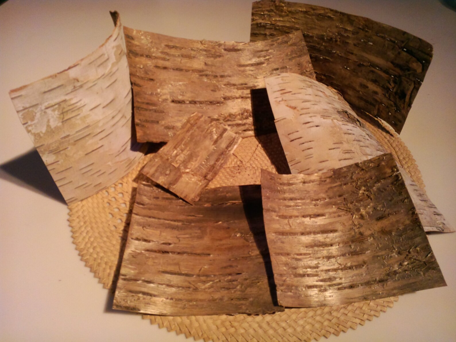 Wood Veneer Sheets Birch Bark Veneer Woodworking Etsy