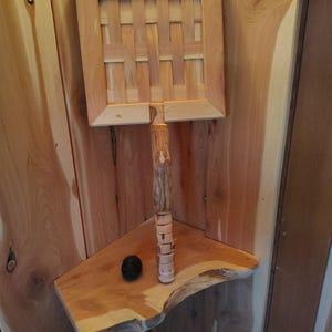 Sauna Fan, Handheld Sauna Fan, Cedar Sauna Fan, Sauna Accessories / SAVE  / Use Promo Codes / NOTOGOP