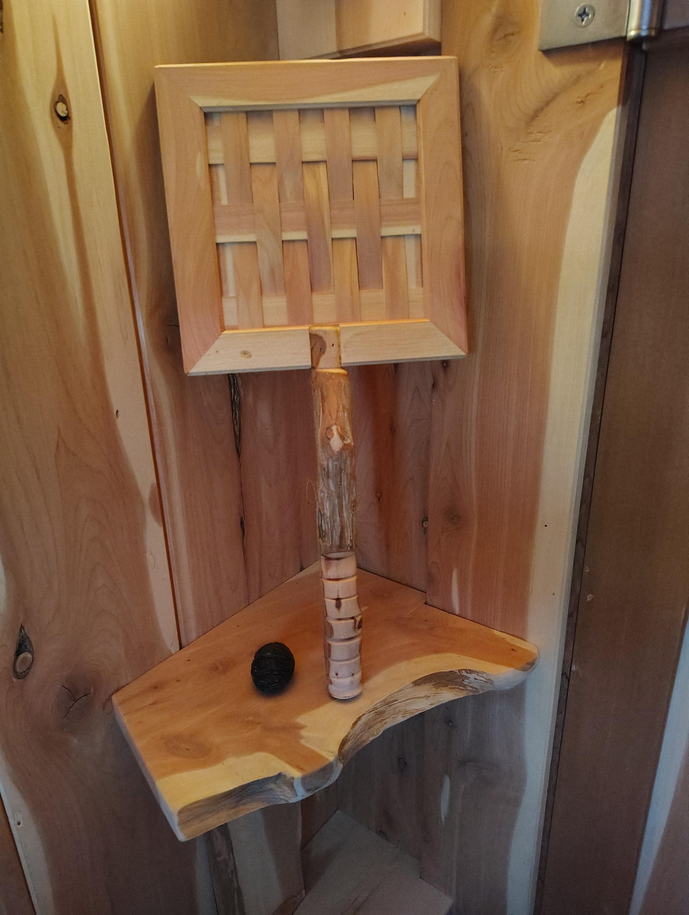 Sauna Fan, Handheld Sauna Fan, Cedar Sauna Fan, Sauna Accessories / SAVE  / Use Promo Codes / NOTOGOP
